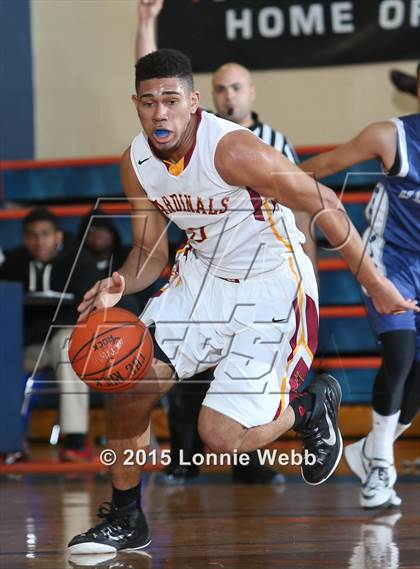 Thumbnail 1 in Cardinal Hayes vs All Hallows (CHSAA  AA Quarterfinal) photogallery.