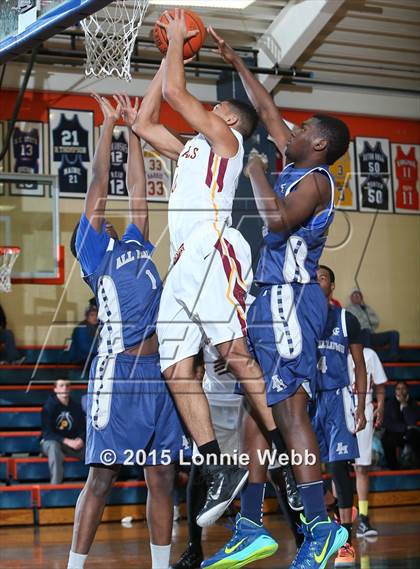 Thumbnail 2 in Cardinal Hayes vs All Hallows (CHSAA  AA Quarterfinal) photogallery.