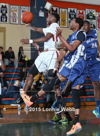 Thumbnail 1 in Cardinal Hayes vs All Hallows (CHSAA  AA Quarterfinal) photogallery.