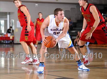Thumbnail 1 in Bakersfield Christian vs Palm Desert (MaxPreps Holiday Classic) photogallery.