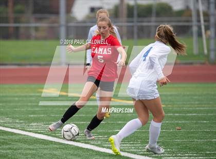 Thumbnail 3 in Camas vs. Tahoma (WIAA 4A District Playoff) photogallery.