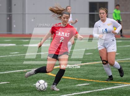 Thumbnail 3 in Camas vs. Tahoma (WIAA 4A District Playoff) photogallery.