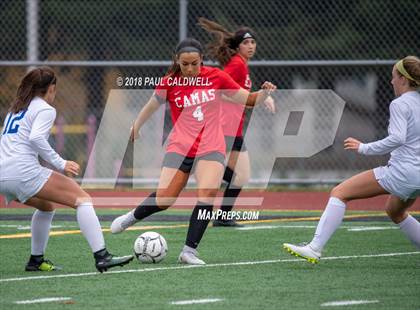 Thumbnail 2 in Camas vs. Tahoma (WIAA 4A District Playoff) photogallery.