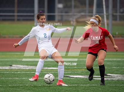 Thumbnail 3 in Camas vs. Tahoma (WIAA 4A District Playoff) photogallery.
