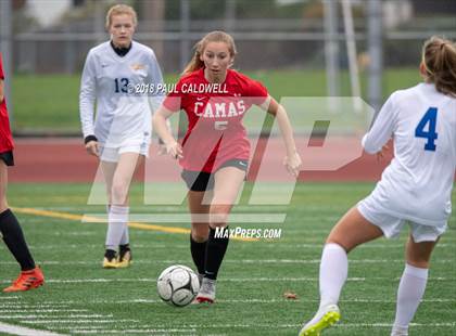 Thumbnail 2 in Camas vs. Tahoma (WIAA 4A District Playoff) photogallery.