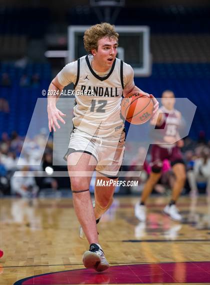 Thumbnail 2 in Randall vs Silsbee (UIL 4A Basketball Semifinal) photogallery.