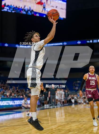 Thumbnail 3 in Randall vs Silsbee (UIL 4A Basketball Semifinal) photogallery.
