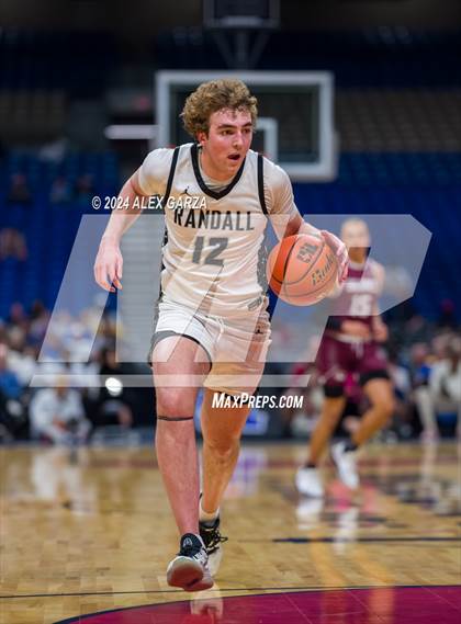 Thumbnail 1 in Randall vs Silsbee (UIL 4A Basketball Semifinal) photogallery.