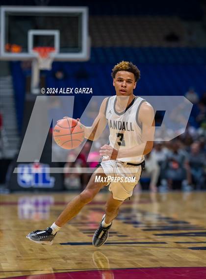 Thumbnail 3 in Randall vs Silsbee (UIL 4A Basketball Semifinal) photogallery.