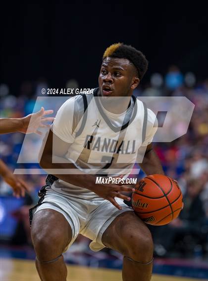 Thumbnail 2 in Randall vs Silsbee (UIL 4A Basketball Semifinal) photogallery.