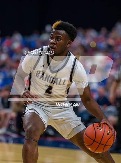 Thumbnail 1 in Randall vs Silsbee (UIL 4A Basketball Semifinal) photogallery.