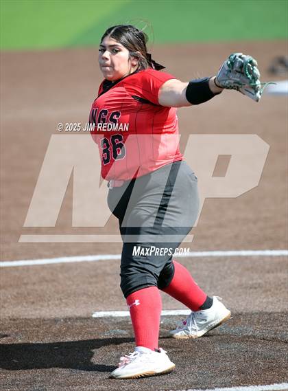 Thumbnail 3 in Canton vs Creekview (Royse City Softball Tournament) photogallery.