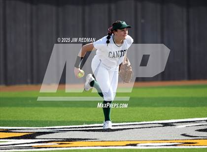 Thumbnail 3 in Canton vs Creekview (Royse City Softball Tournament) photogallery.