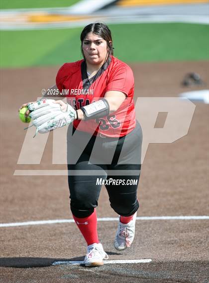 Thumbnail 1 in Canton vs Creekview (Royse City Softball Tournament) photogallery.