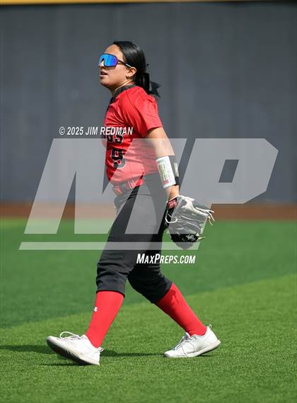 Thumbnail 3 in Canton vs Creekview (Royse City Softball Tournament) photogallery.