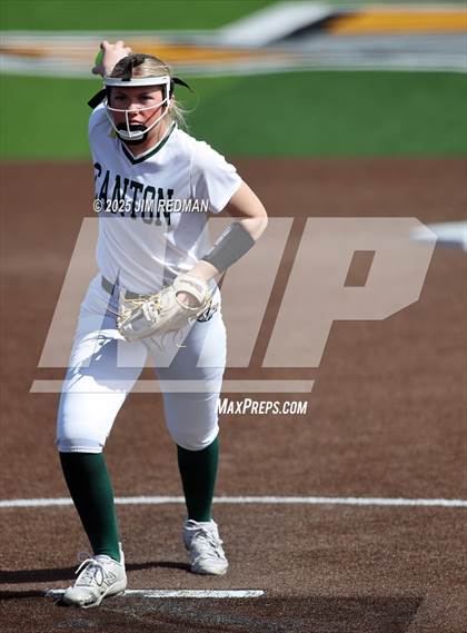 Thumbnail 1 in Canton vs Creekview (Royse City Softball Tournament) photogallery.