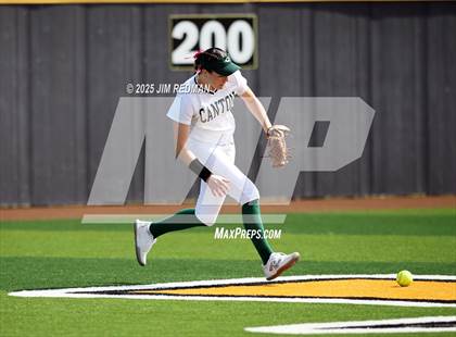 Thumbnail 2 in Canton vs Creekview (Royse City Softball Tournament) photogallery.