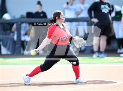 Thumbnail 3 in Canton vs Creekview (Royse City Softball Tournament) photogallery.