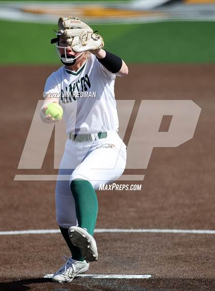 Thumbnail 3 in Canton vs Creekview (Royse City Softball Tournament) photogallery.