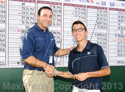 Thumbnail 2 in AIA Division 1 Boys Golf Championships photogallery.