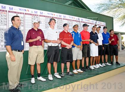 Thumbnail 3 in AIA Division 1 Boys Golf Championships photogallery.