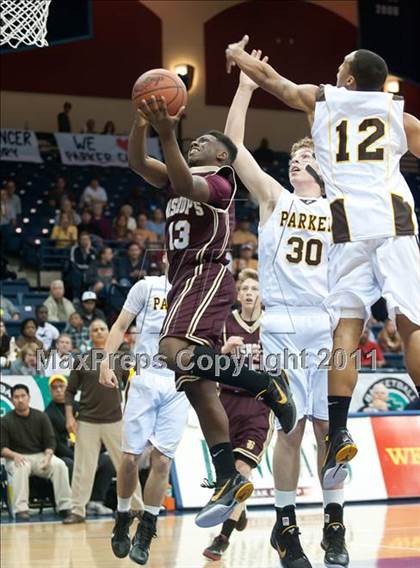 Thumbnail 2 in Bishop's vs Parker (CIF SDS D4 Final) photogallery.