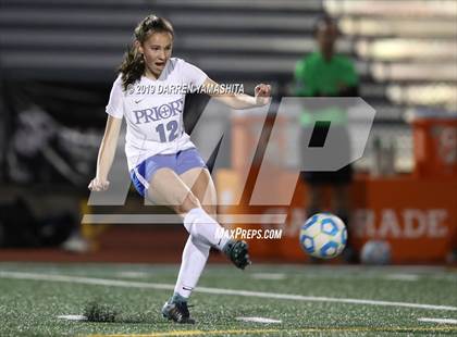 Thumbnail 3 in Sacred Heart Prep vs. Woodside Priory (CIF CCS D4 Final) photogallery.