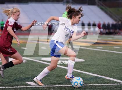 Thumbnail 2 in Sacred Heart Prep vs. Woodside Priory (CIF CCS D4 Final) photogallery.