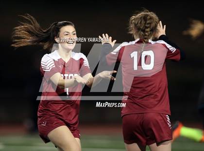 Thumbnail 1 in Sacred Heart Prep vs. Woodside Priory (CIF CCS D4 Final) photogallery.