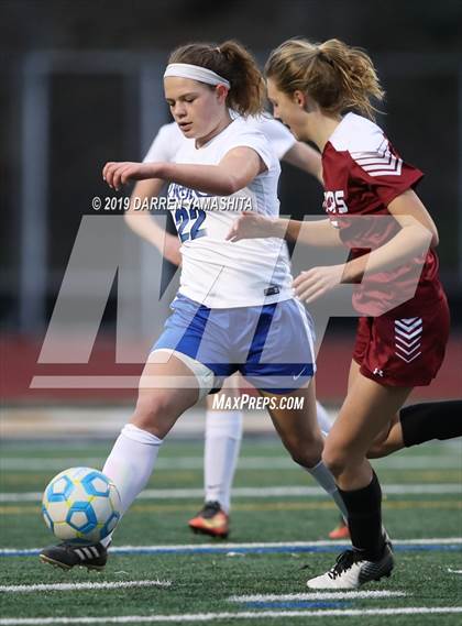 Thumbnail 2 in Sacred Heart Prep vs. Woodside Priory (CIF CCS D4 Final) photogallery.