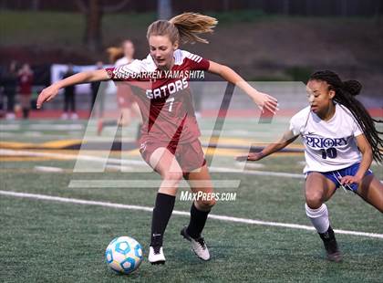 Thumbnail 1 in Sacred Heart Prep vs. Woodside Priory (CIF CCS D4 Final) photogallery.