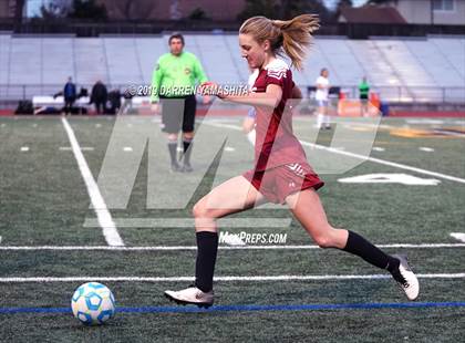 Thumbnail 3 in Sacred Heart Prep vs. Woodside Priory (CIF CCS D4 Final) photogallery.