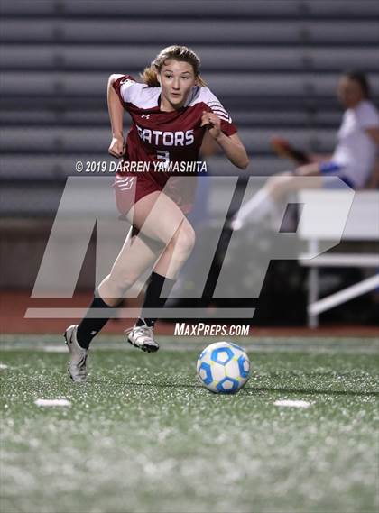 Thumbnail 2 in Sacred Heart Prep vs. Woodside Priory (CIF CCS D4 Final) photogallery.