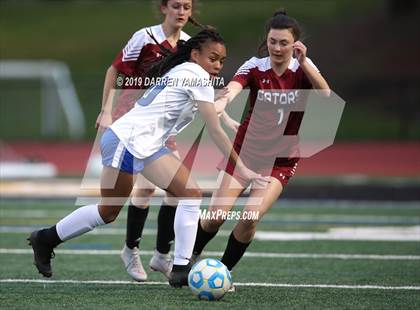 Thumbnail 1 in Sacred Heart Prep vs. Woodside Priory (CIF CCS D4 Final) photogallery.