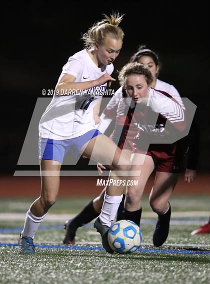 Thumbnail 3 in Sacred Heart Prep vs. Woodside Priory (CIF CCS D4 Final) photogallery.