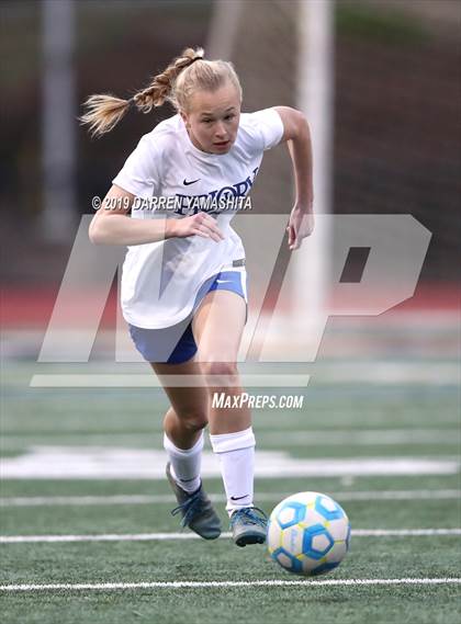 Thumbnail 1 in Sacred Heart Prep vs. Woodside Priory (CIF CCS D4 Final) photogallery.