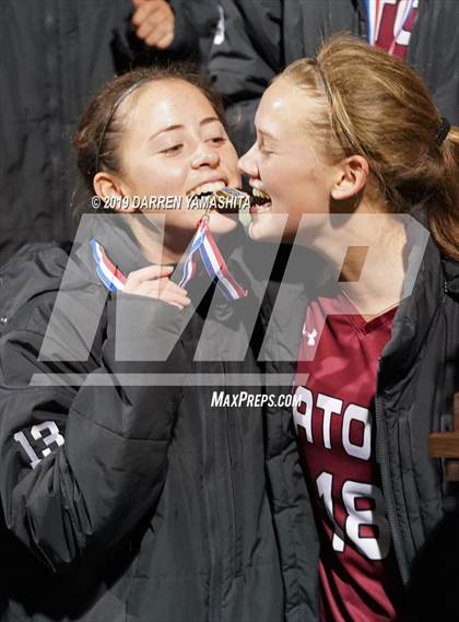 Thumbnail 1 in Sacred Heart Prep vs. Woodside Priory (CIF CCS D4 Final) photogallery.