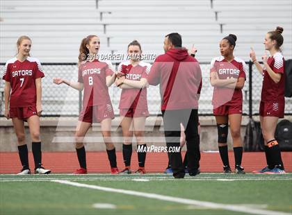 Thumbnail 1 in Sacred Heart Prep vs. Woodside Priory (CIF CCS D4 Final) photogallery.