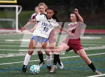 Thumbnail 3 in Sacred Heart Prep vs. Woodside Priory (CIF CCS D4 Final) photogallery.