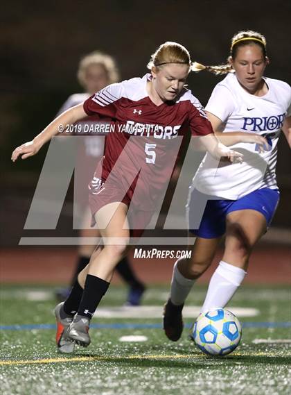 Thumbnail 1 in Sacred Heart Prep vs. Woodside Priory (CIF CCS D4 Final) photogallery.
