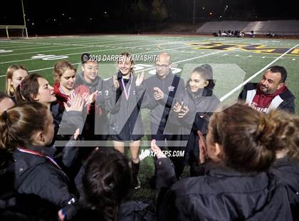 Thumbnail 1 in Sacred Heart Prep vs. Woodside Priory (CIF CCS D4 Final) photogallery.