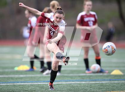 Thumbnail 2 in Sacred Heart Prep vs. Woodside Priory (CIF CCS D4 Final) photogallery.