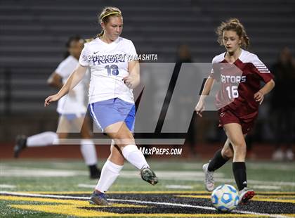 Thumbnail 2 in Sacred Heart Prep vs. Woodside Priory (CIF CCS D4 Final) photogallery.