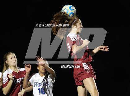 Thumbnail 1 in Sacred Heart Prep vs. Woodside Priory (CIF CCS D4 Final) photogallery.
