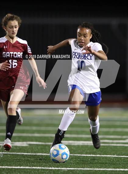 Thumbnail 2 in Sacred Heart Prep vs. Woodside Priory (CIF CCS D4 Final) photogallery.