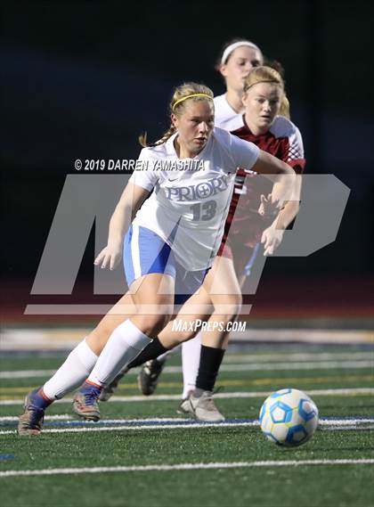 Thumbnail 1 in Sacred Heart Prep vs. Woodside Priory (CIF CCS D4 Final) photogallery.