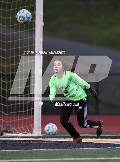 Thumbnail 2 in Sacred Heart Prep vs. Woodside Priory (CIF CCS D4 Final) photogallery.