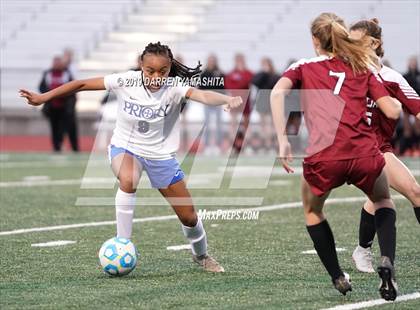 Thumbnail 3 in Sacred Heart Prep vs. Woodside Priory (CIF CCS D4 Final) photogallery.