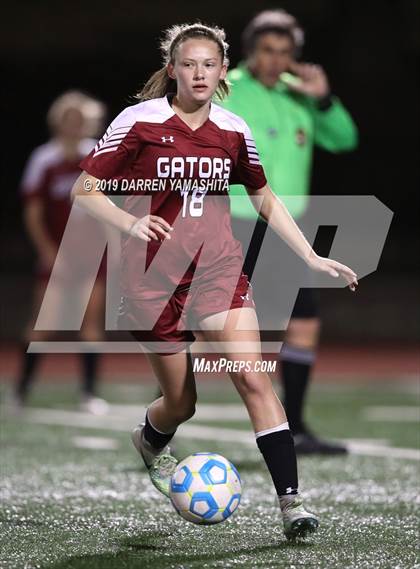 Thumbnail 2 in Sacred Heart Prep vs. Woodside Priory (CIF CCS D4 Final) photogallery.