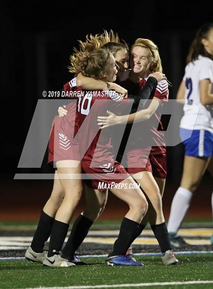 Thumbnail 1 in Sacred Heart Prep vs. Woodside Priory (CIF CCS D4 Final) photogallery.